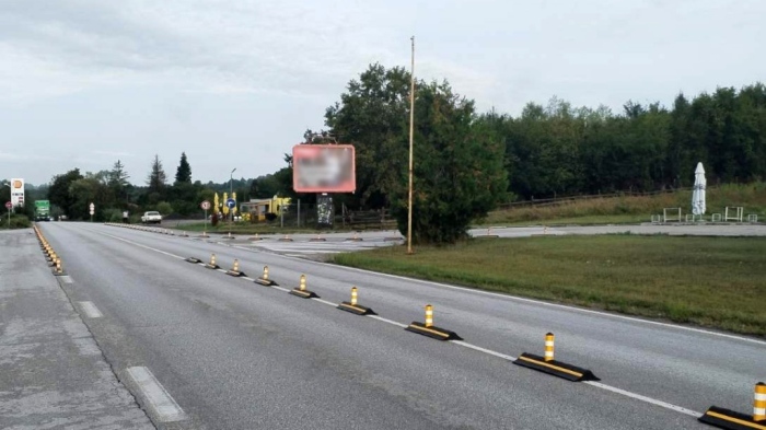 По път I-4 при с. Микре са монтирани разделители, ограничаващи изпреварването