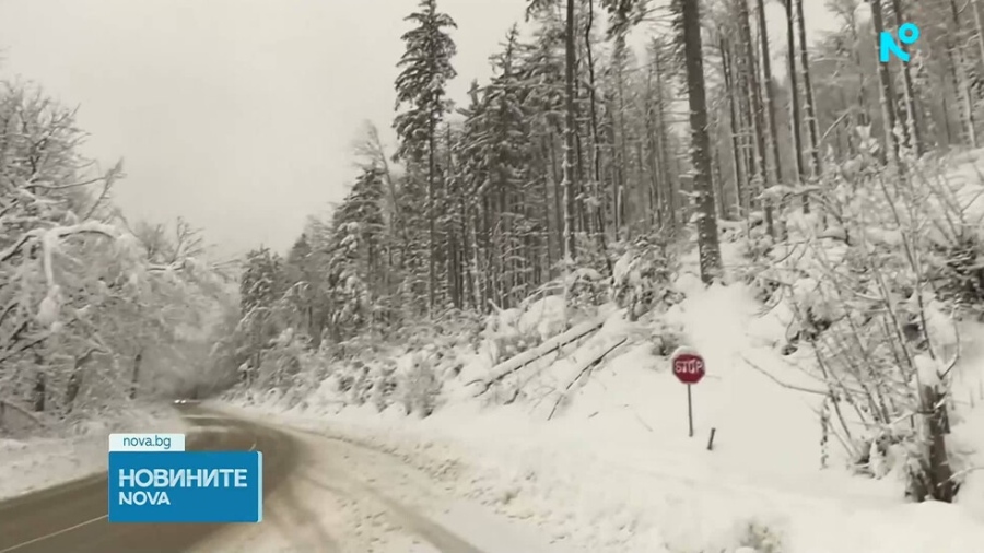 Смолян обяви бедствено положение заради силен снеговалеж