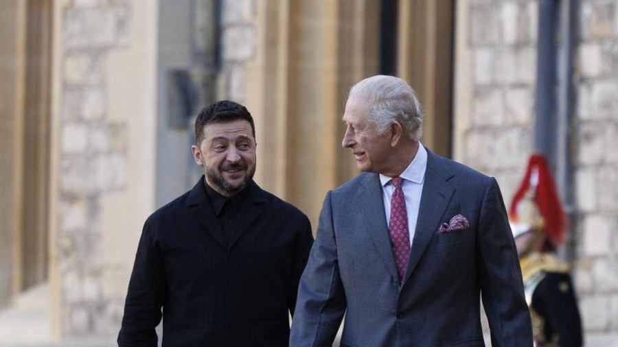 Зеленски се срещна с крал Чарлз Трети в Лондон