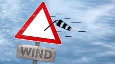 Жълт код за силен вятър в шест области