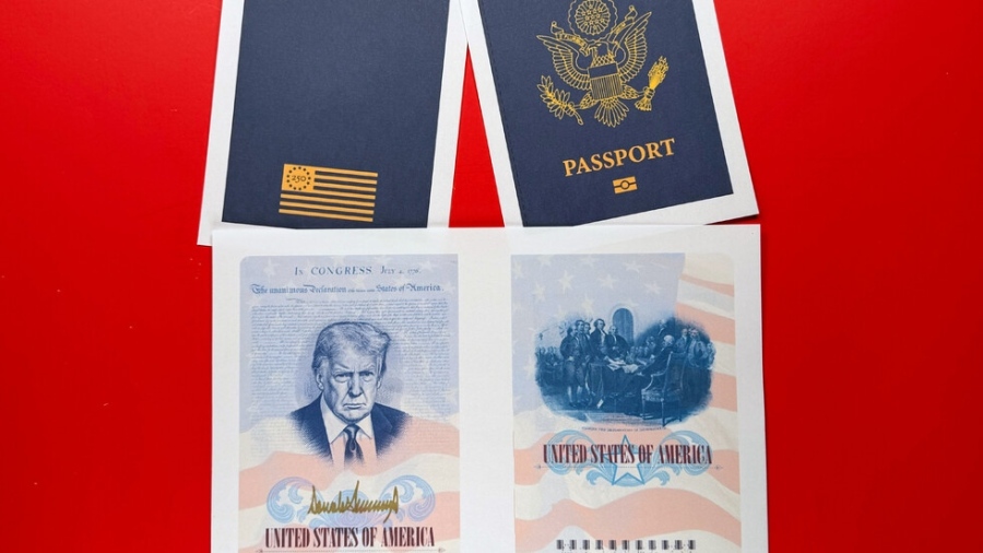 САЩ пускат юбилейни паспорти с образа на Доналд Тръмп