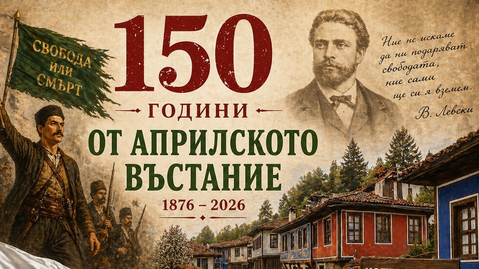 България отбелязва 150 години от Априлското въстание