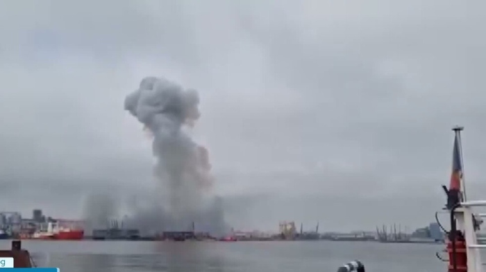 Дрон се самовзриви край пристанището в Констанца