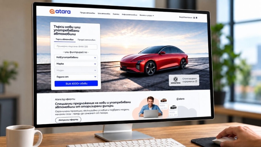 Atara.bg събира обяви и данни за автомобили на едно място
